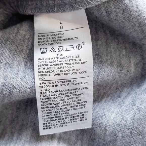 NEW Banana Republic Women’s Heather Grey Wool Jacket Minimalist Office Chic L - Picture 8 of 8